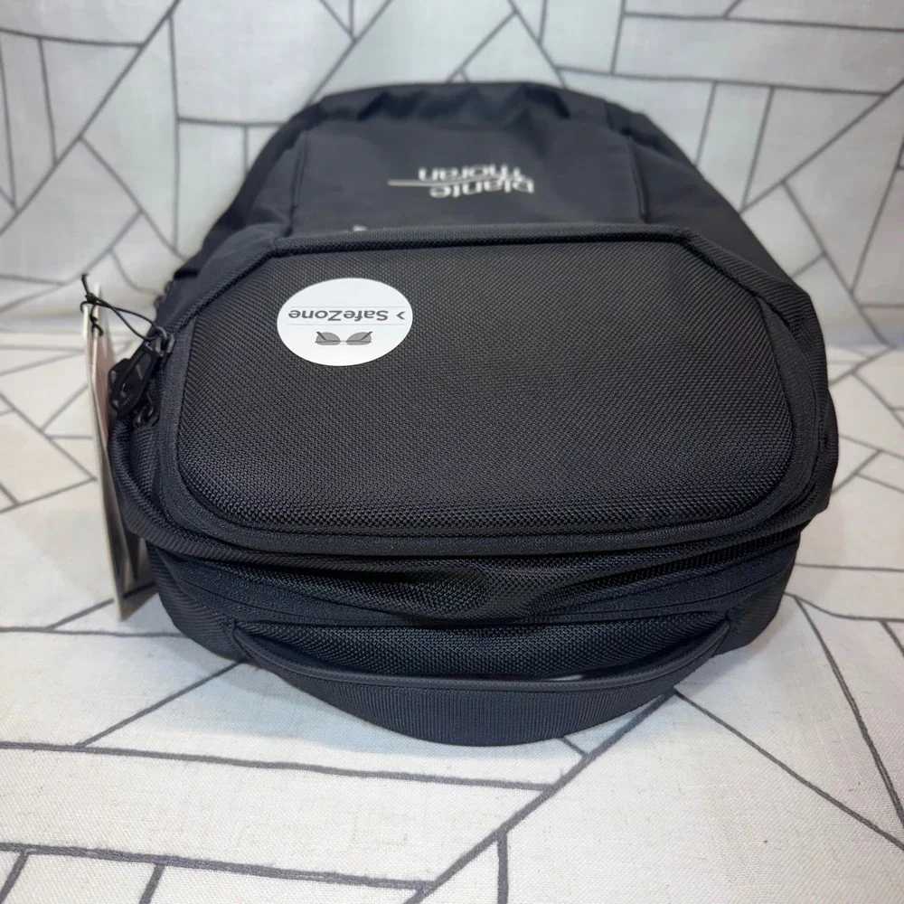 Thule‎ Accent Backpack 23L Black Laptop Tablet SafeZone Plante Moran Logo NEW